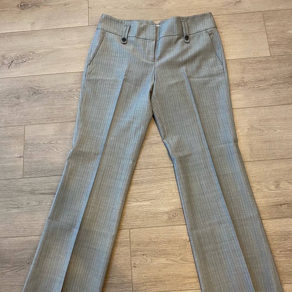 Loft Marisa Pinstripes 6P Pants